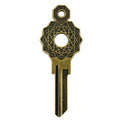 KW1 Gold Gridlock Key Blank