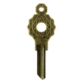 SC1 Gold Gridlock Key Blank