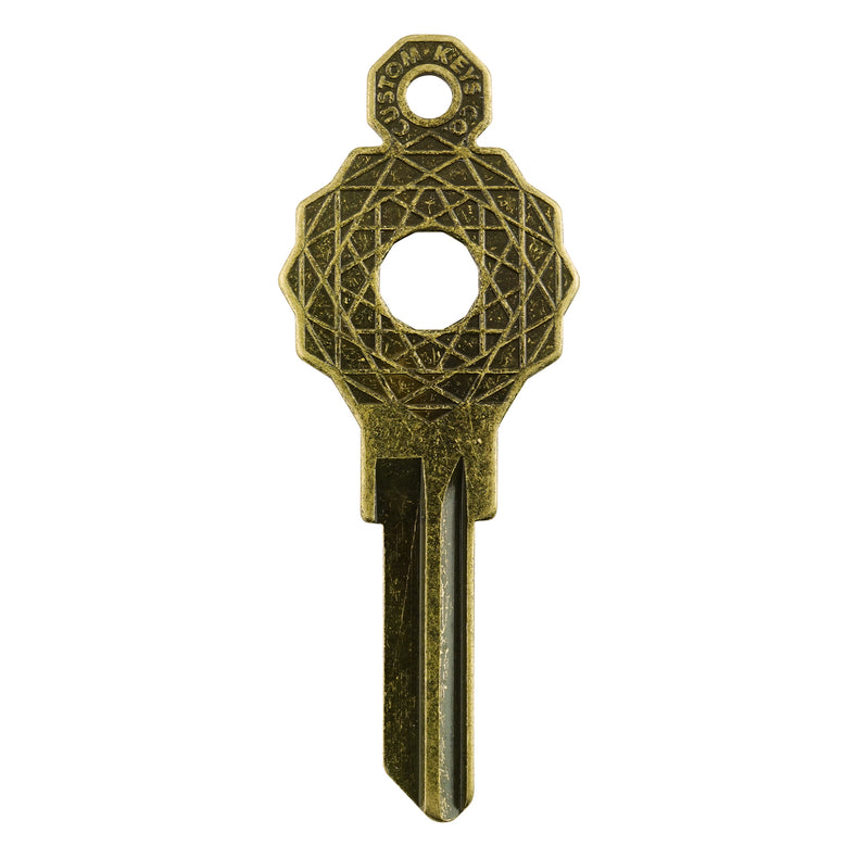SC1 Gold Gridlock Key Blank
