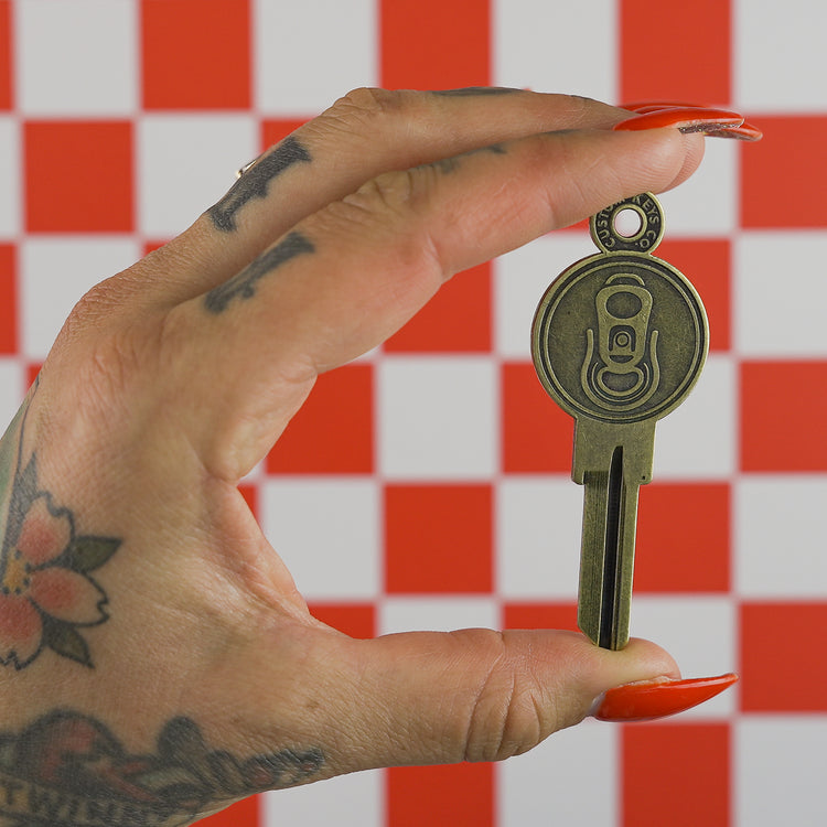Holding The Happy Hour House Key Blank