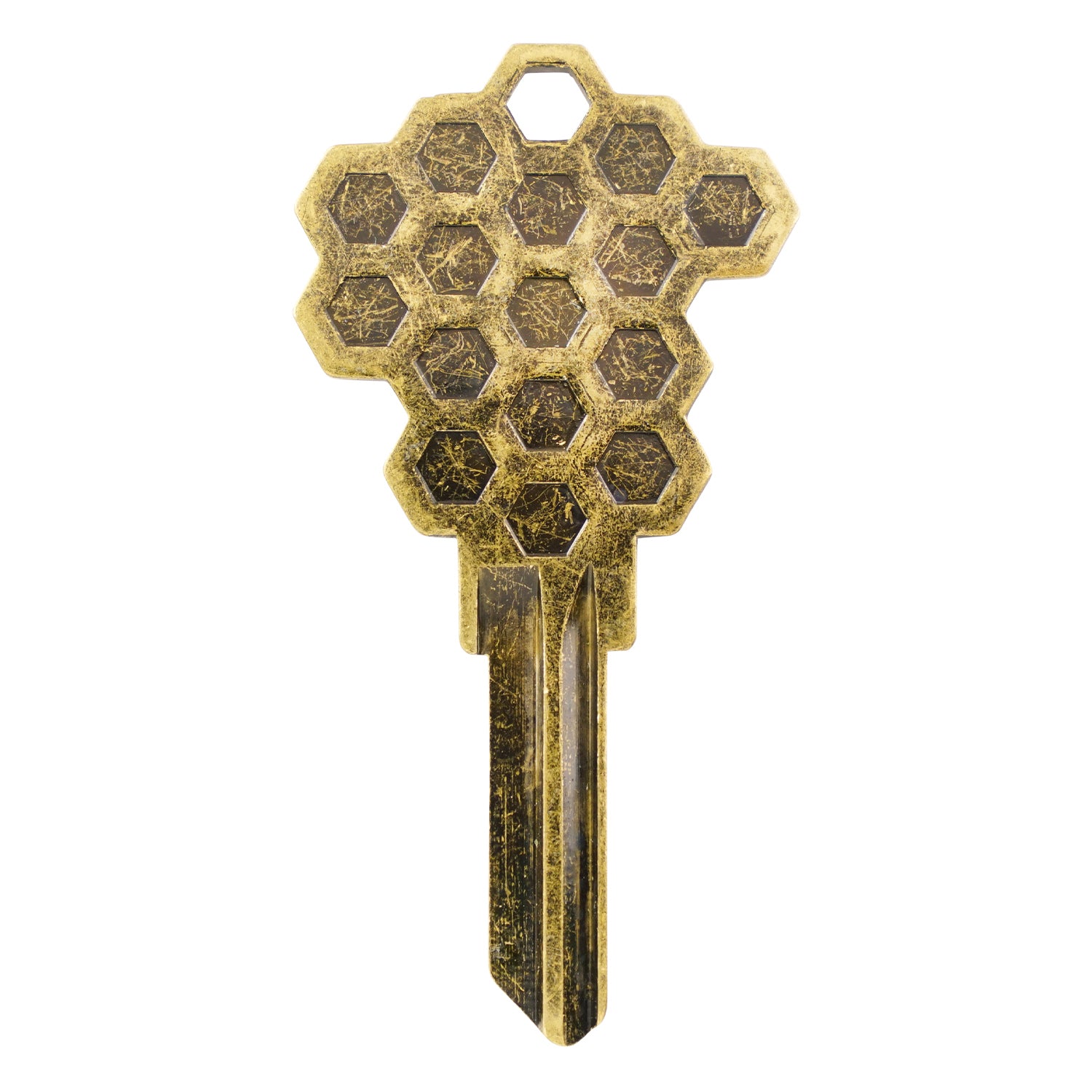 Honeycomb Blank House Key โ CustomKeys.com