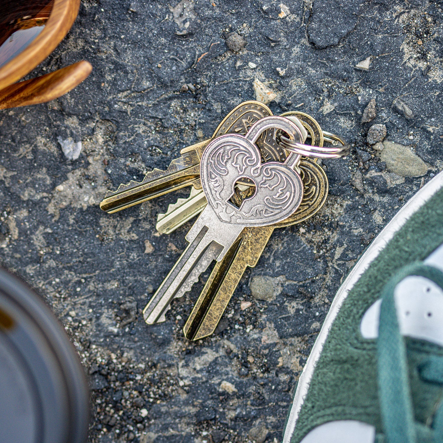 Love Locked Key Blank - Silver KW1 – CustomKeys.com