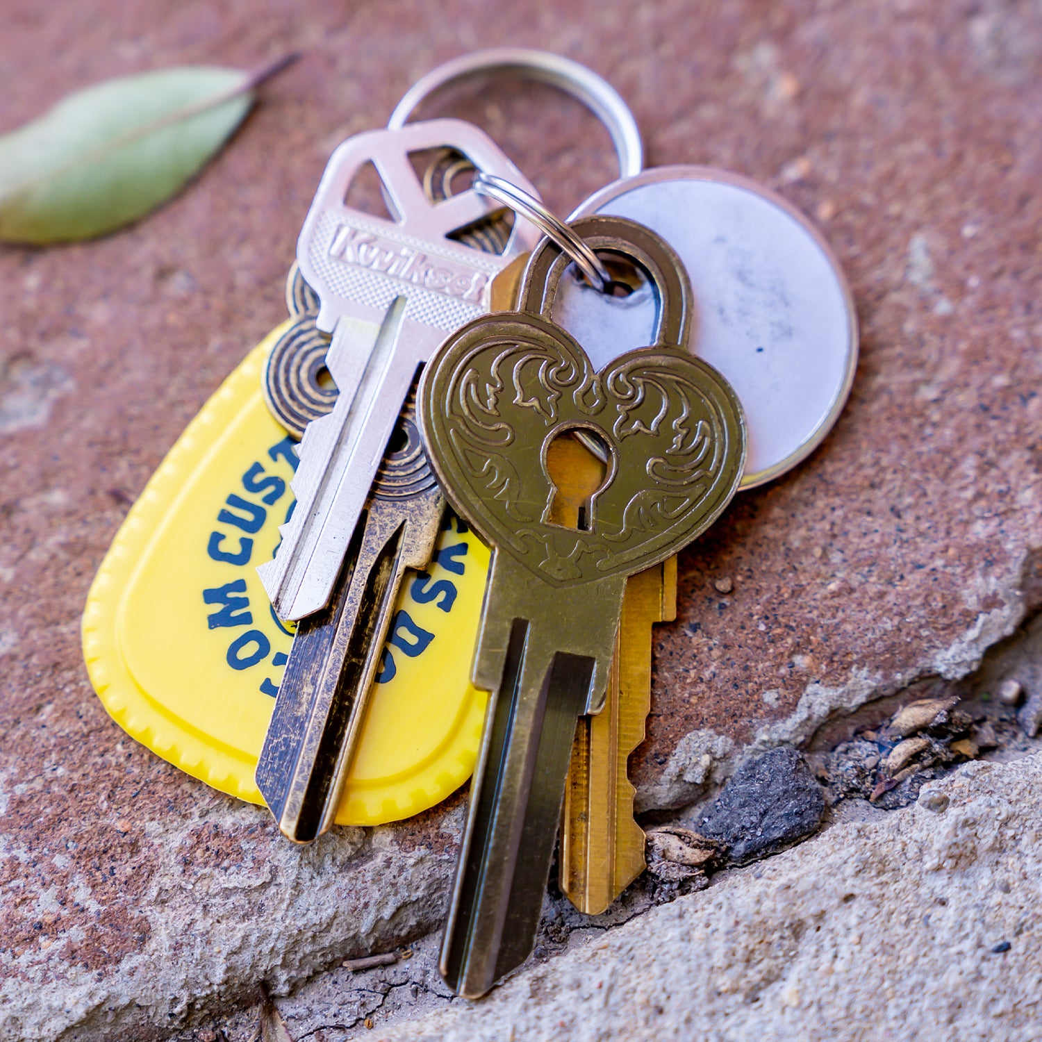 Love Locked Key Blank - Silver KW1 – CustomKeys.com