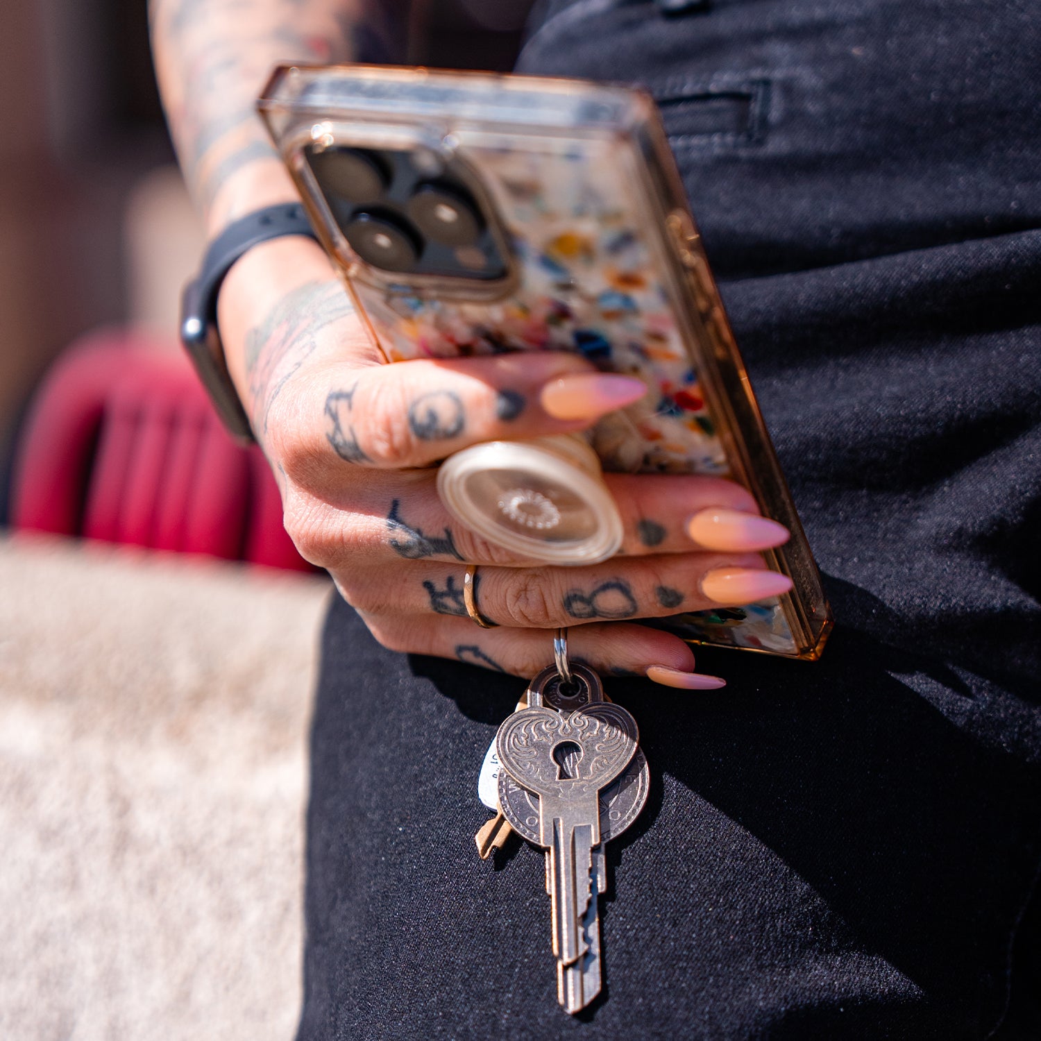 Love Locked Key Blank - Silver KW1 – CustomKeys.com