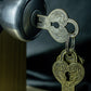 Love Lock Key in Door