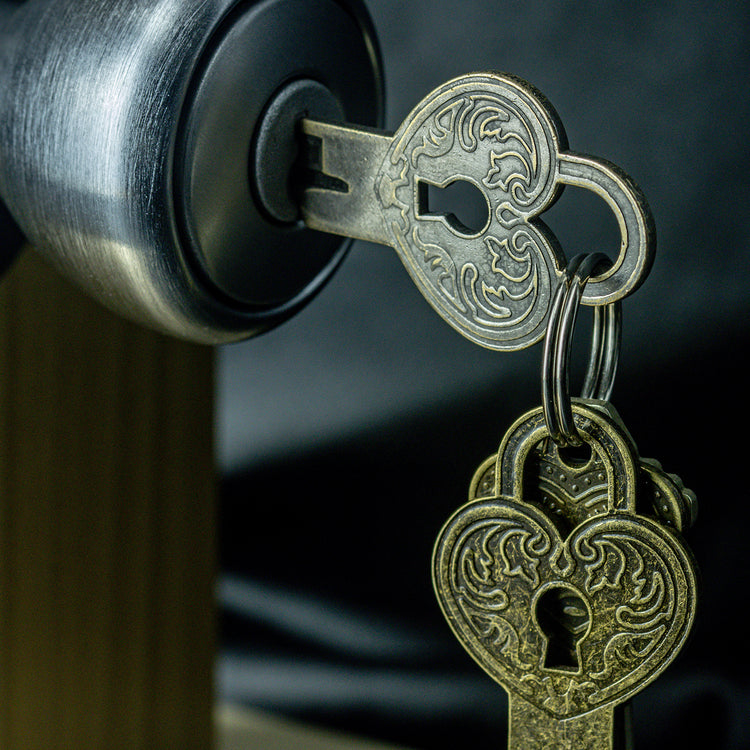Love Lock Key in Door