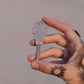 Holding KW1 Skeleton House Key Blank