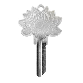 Lotus KW1 Blank House Key - Silver
