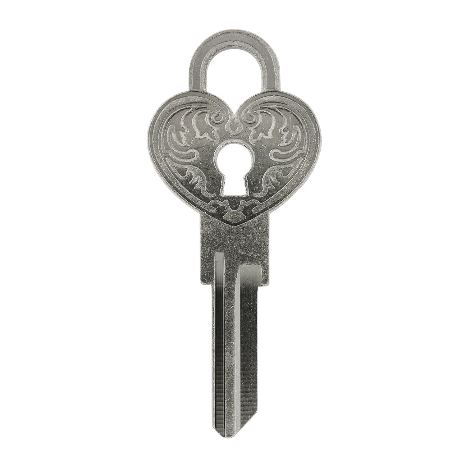 Love Locked Key Blank - Silver KW1 – CustomKeys.com