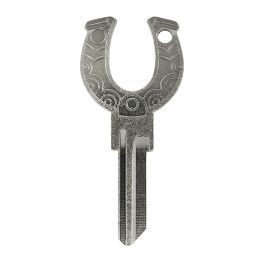 Horseshoe Custom Blank Key - Silver