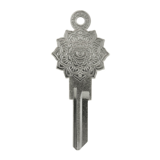 Mandala Key - Silver