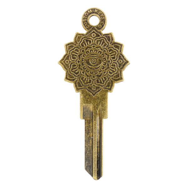 Mandala Key House Blank Key - SC1 – CustomKeys.com