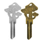 Shrooms Key - KW1 Silver/Brass