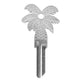 The Palms Blank House Key - Silver