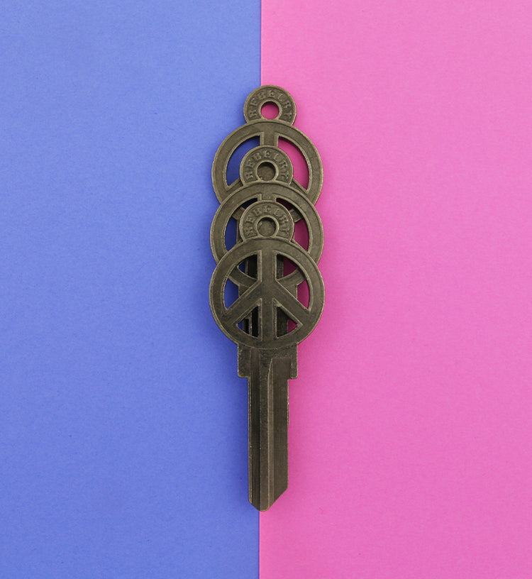 Peace Key - Silver
