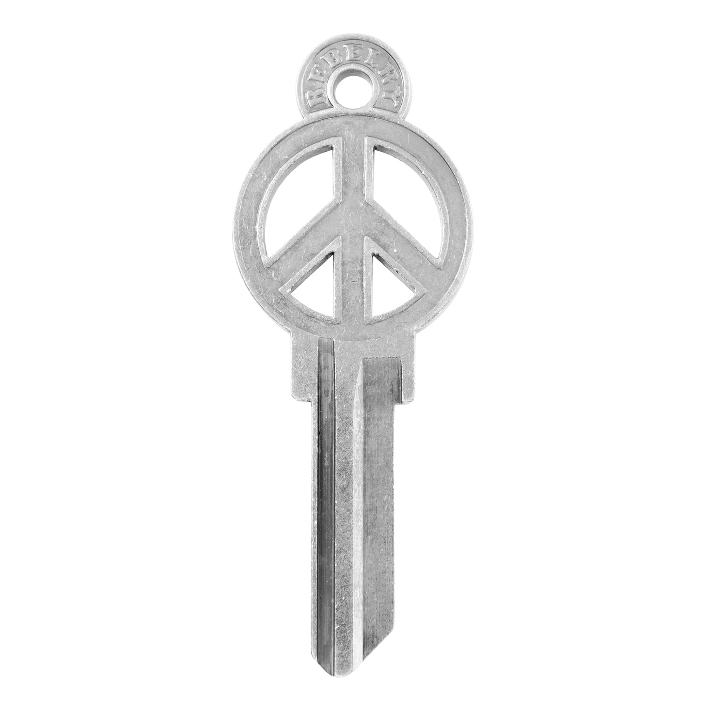 Peace KW1 House Key - Silver