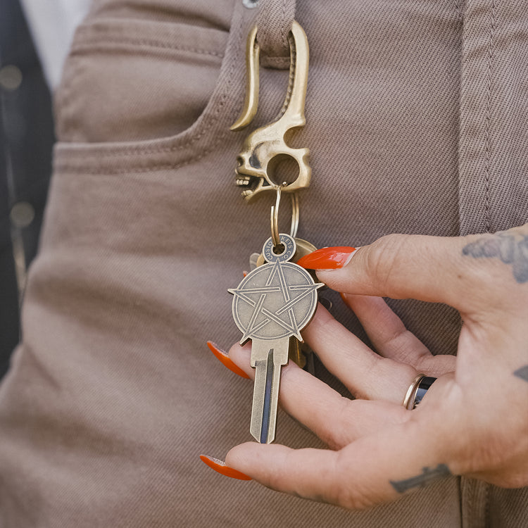 Centered Pentagram House Key