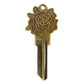 Rosebud House Key Blank