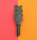 Savage Serpent Key - Silver