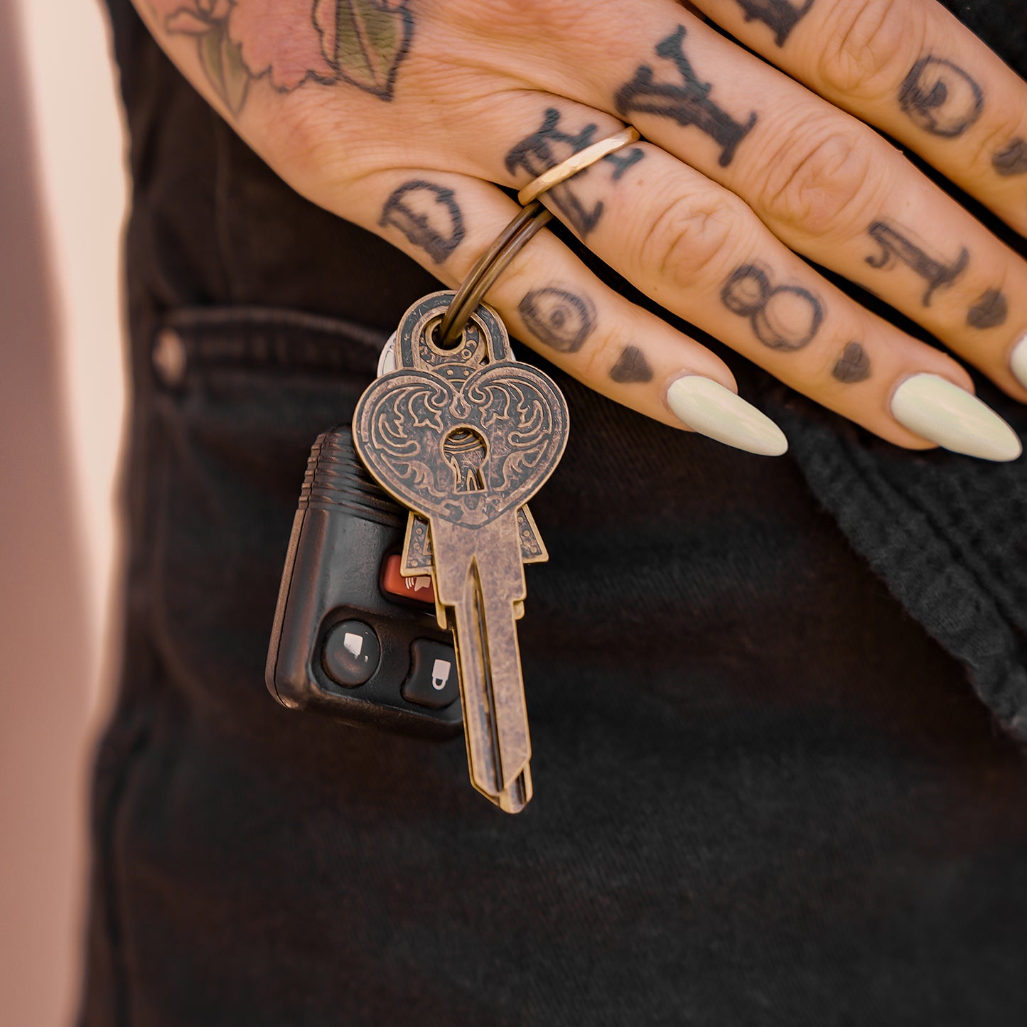Love Lock Blank House Key