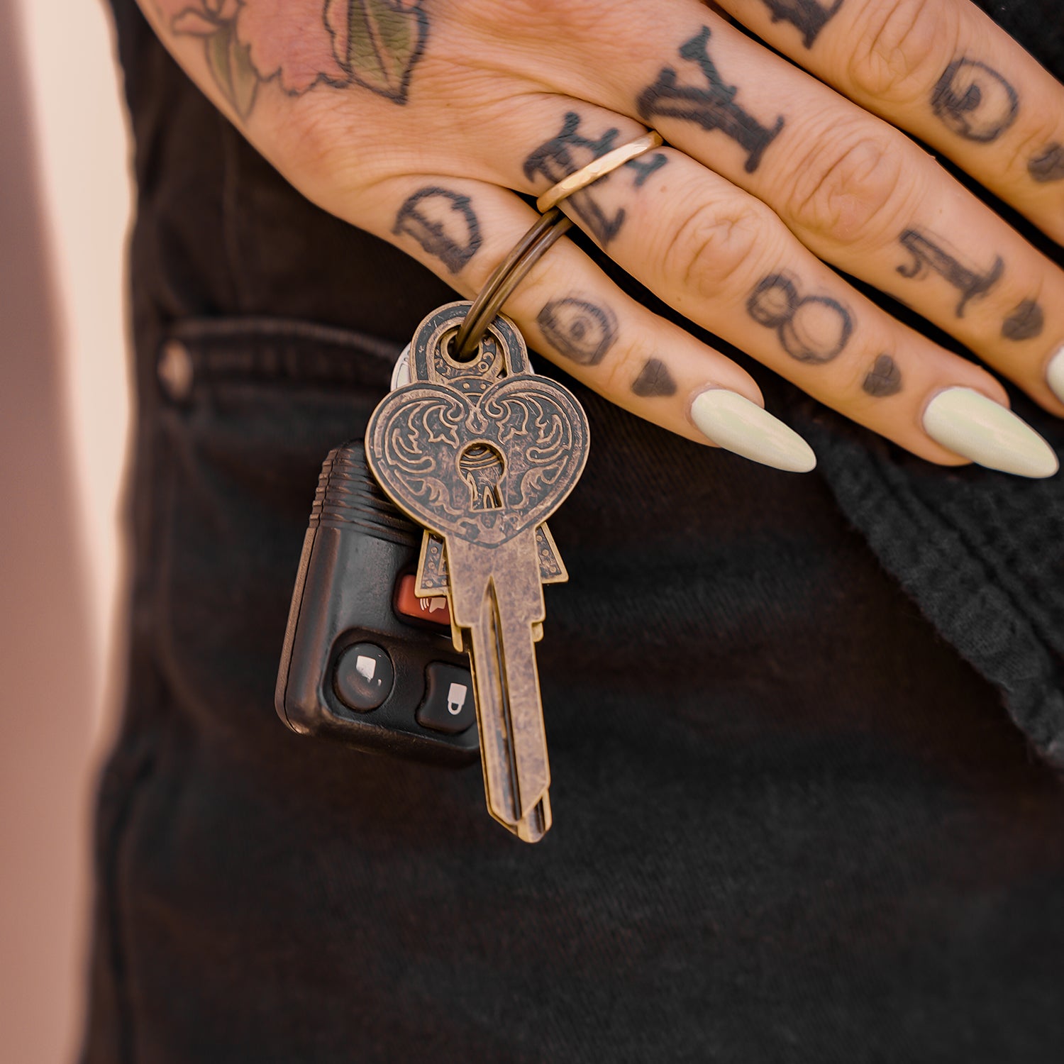 Love Lock Blank House Key