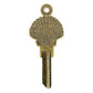 Seashell House Key Blank