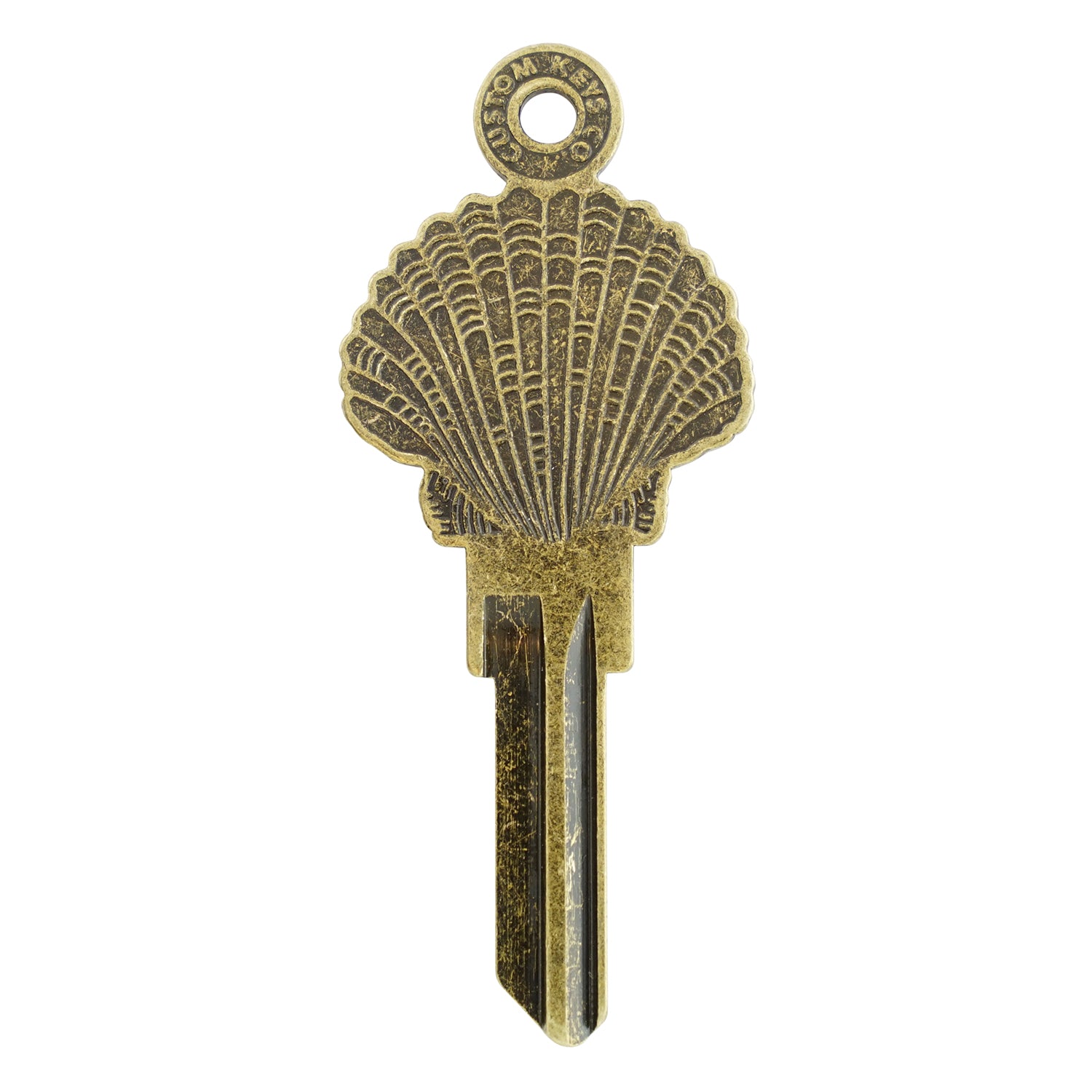 Seashell House Key Blank