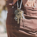 Bonehead Keys on carabiner