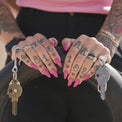 Close up on Skull Bonehead Keys