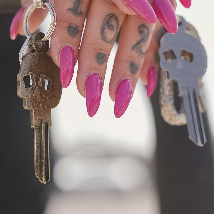 Bonehead Key - SC1 Silver/Gold