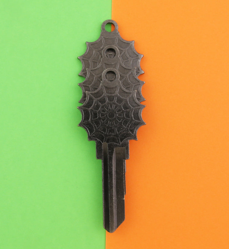 Spider Web Key - Silver – CustomKeys.com