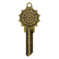 Gold Spiderweb KW1 Key