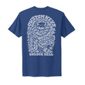 Blue Unlock Hell CustomKeys.com T-Shirt Back