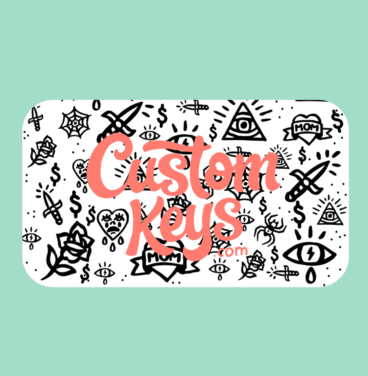 Custom Key Gift Card