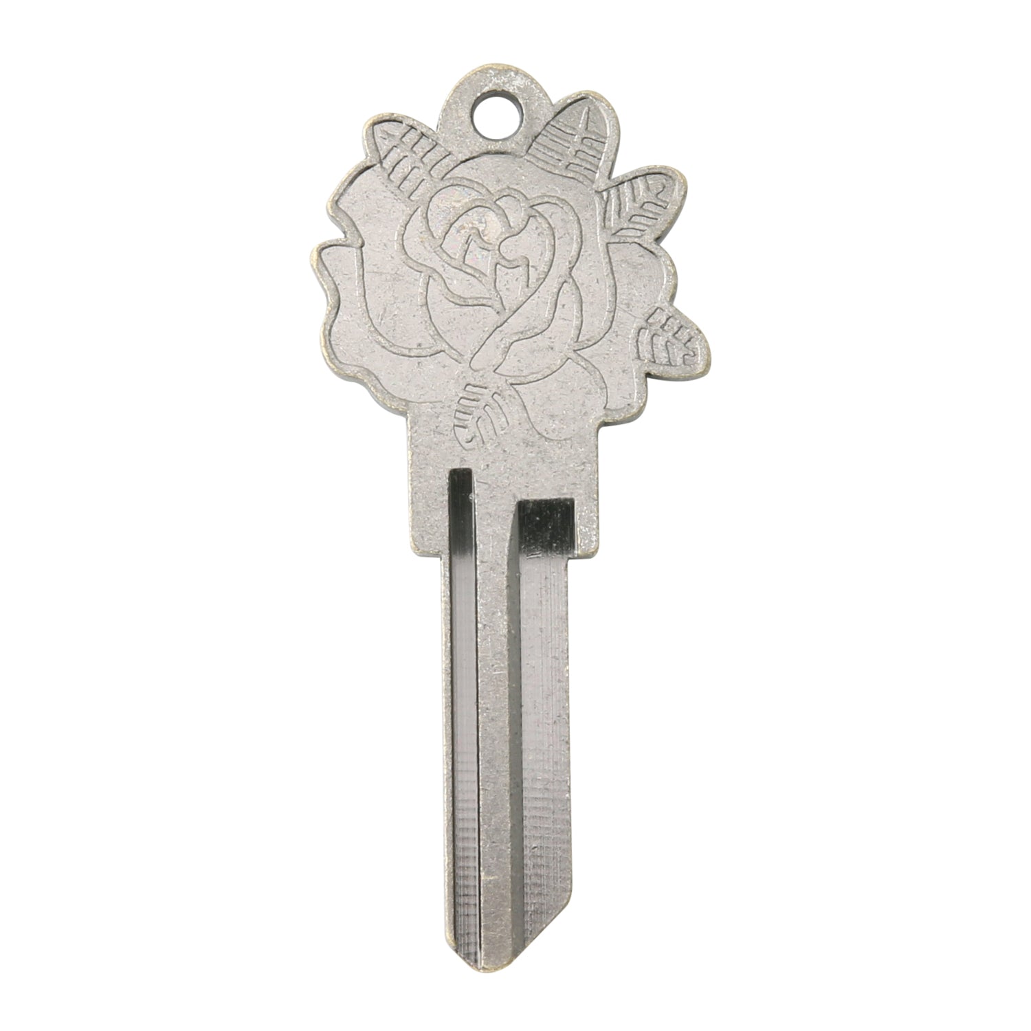 Rosebud Key - Silver KW1 – CustomKeys.com
